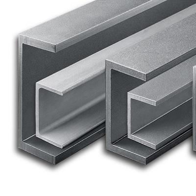 Calha de aço inoxidável laminada a alta temperatura 60mm de U C 304L 316