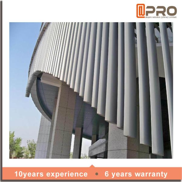 6063 T5 Sun Shade Plantation Shutter Louvers For Building