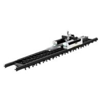 Máquina de corte por perfuração de feixe H a laser de construção de aço 12kw e 20kw de aço inoxidável cortado