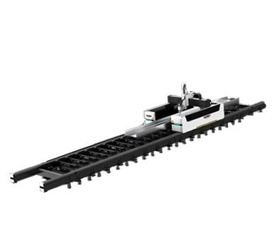 Máquina de corte por perfuração de feixe H a laser de construção de aço 12kw e 20kw de aço inoxidável cortado