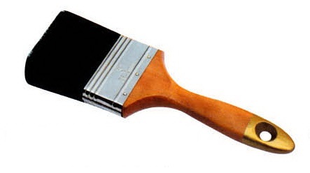 Кисть щетины лака черная для Вудстейн картины дома