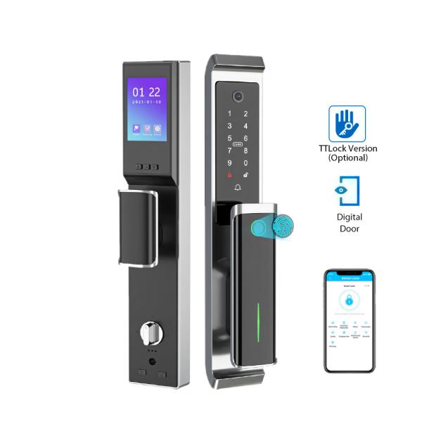 Fechamento biométrico inteligente da impressão digital e fechadura da porta Keyless com Longlife