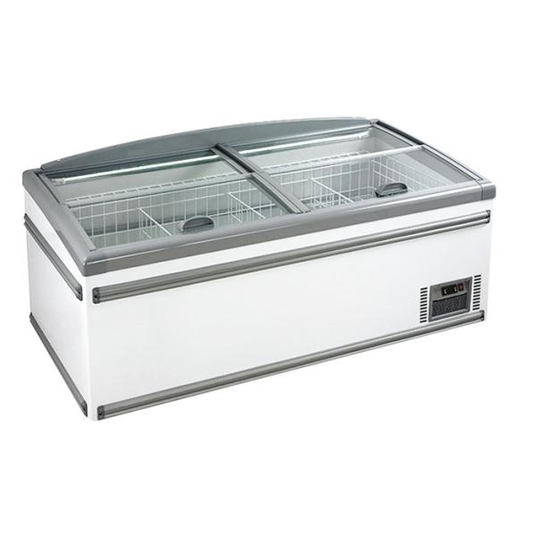 Морозильник острова оборудования рефрижерации супермаркета для мороженого