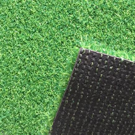 Curled Plastic Blue Artificial Turf For Cricket Pitch Field Easy Keeping