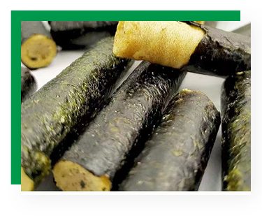 90G Per Box Instant Seafood Snack Shrimp Flavor Cod Flavor Meat Floss Flavor Crispy Seaweed Nori Roll Snack