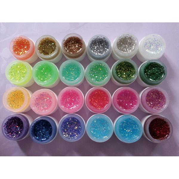Graduation Occasion 24 Colors UV Gel Nail Art Tool Kits Sets with Light Nail Polish Gel and Phototherapy Nail Special