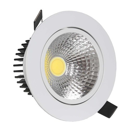 White Frame Cover LED Downlight 3 Inch 3w 5w Aluminum Alloy Indoor Lighting IP44