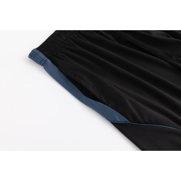 Men's Side Stripe Quick Dry Athletic Soccer Shorts for Active Performance