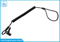 O laço retrátil Lanyard With Fixed Clip Custom imprimiu Lanyard For Safety Fall Protection