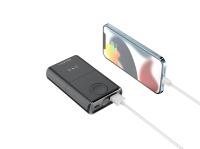 Banco de energia magnético Adsorção 5000mAh Li Polymer 5V/2.4A Carregamento com proteção contra sobrecarga