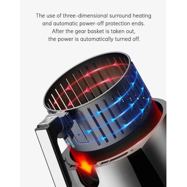 Monda 4.5L Smart Air Fryers Home 1500 Watt 4.8 Quart