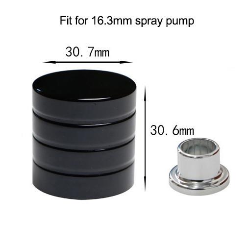 Perfume Zamak cap Electrochemical Aluminum Magnet Cover Cosmetic Cover Alumina Positioning Magnet Cover