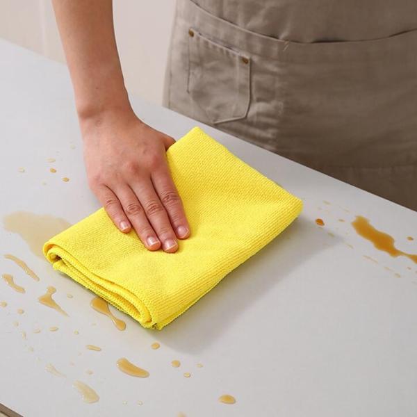 Absorción de agua y limpieza potente Tejido de microfibra para la cocina