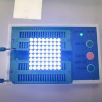 635nm 100mcd visage noir de segment jaune d'affichage à LED de 8 x de 8 Dot Matrix