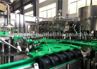 3 dans 1 machine de scellage remplissante de lavage carbonatée de boisson non alcoolisée pour la bouteille en verre