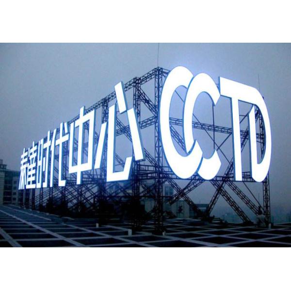 Углеродистая сталь Автоматический металлический вывесок для светодиодного уличного неонного знака