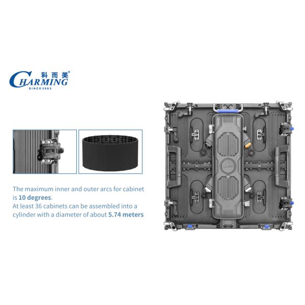 Display LED exterior de alto brillo - P2.976 Pantalla de alquiler para la luz solar