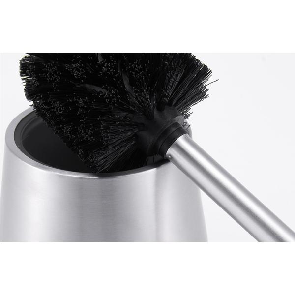 Wall Mounted Stainless Steel Toilet Brush And Holder  For Hotel  Custom Logo
