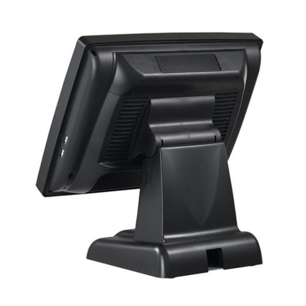 Resistive Touch Screen Retail Restaurant Pos System Windows 10 With 8 LED Display