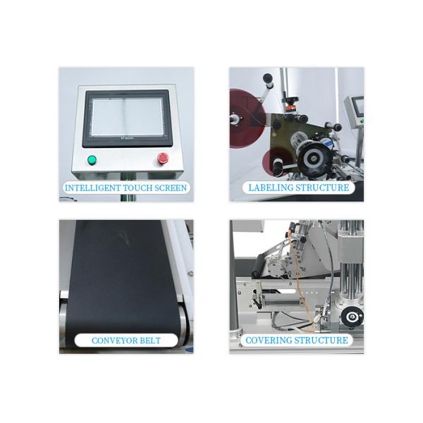 Automatic Flat Top Sticker Labeling Machine Flat Surface Cosmetic Bottle Labeling Machine