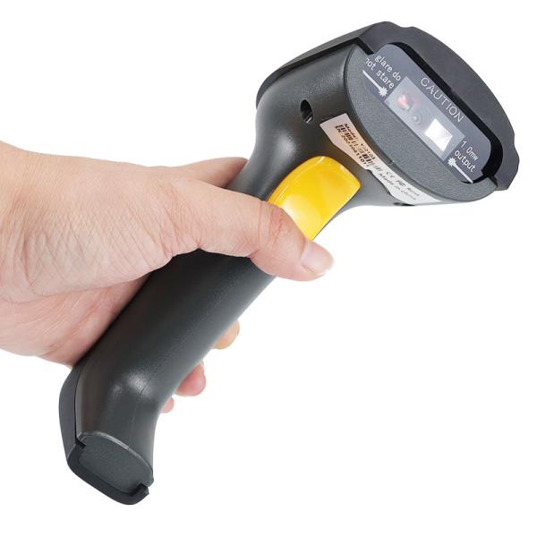Commercial Handheld 2D Barcode Scanner Wired CMOS Barcode Scanner Customized