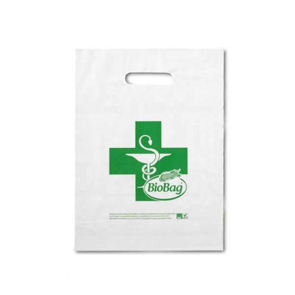 Eco Friendly Compostable D2W EPI Cassava Corn Starch 100%  Biodegradable Plastic Bag Wholesale