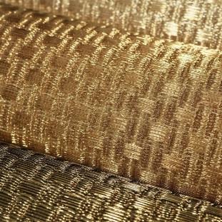 Glitter Decorative Metal Wall Covering Art Deco Woven Wallpaper Wallcoverings For Panel