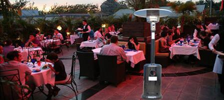 Classic Free Standing Outdoor Gas Patio Heater Propane Deck Heater For Restaurant