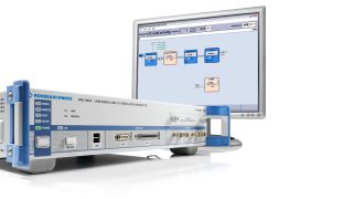 Rohde and Schwarz AFQ100B Signal Generator with 528 MHz Frequency Range, Pulse Modulation, and Analog/Digital/RF Capabilities