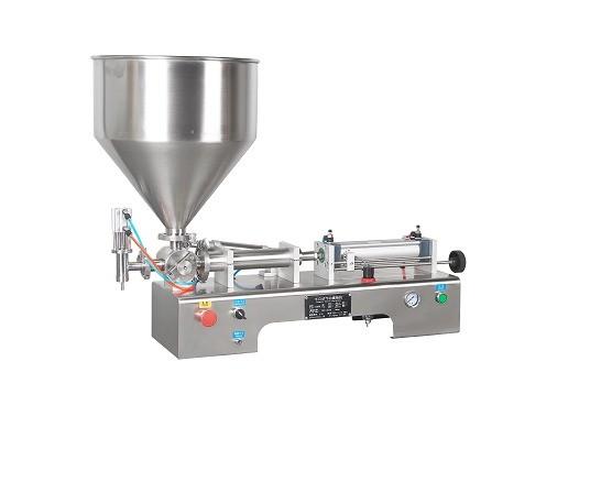 Restaurant Industrial Filling Machine Horizontal Pneumatic Liquid Paste Filling Machine