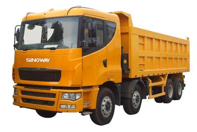 8x4 Construction Dump Truck Tipper , Dump Truck Tipper 375hp Power
