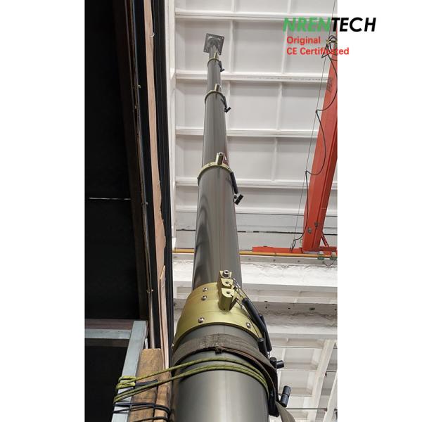 30m lockable pneumatic telescopic mast 300kg payloads-5.5m closed height-for antenna