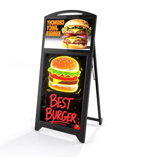 21.5inch Portable Display Screen With Fluorescent Board And 14 Hour Charging