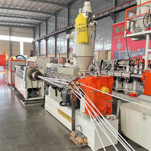 Factory Direct HDPE COD Bundle Tube and Silicon Core Duct Manufacturing Machine Automatic Pipe Extrusion Line