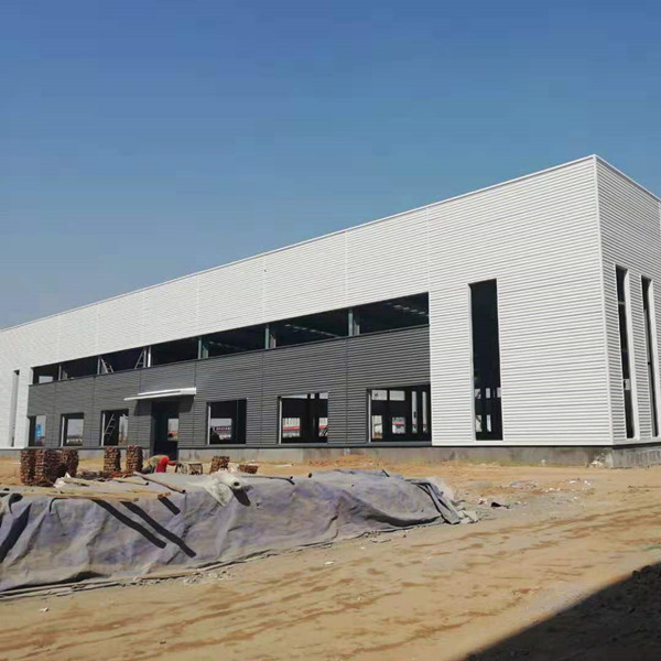Weld H Beam Structural Portal Prefabricated Steel Structure Logistics Warehouse