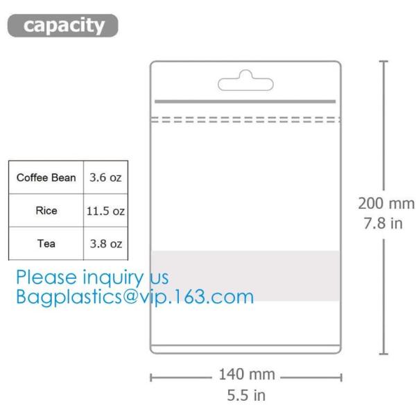 White Kraft Paper Stand Up Zipper Pouches Aluminum Foil High Barrier Quad Seal Bag For Food Package