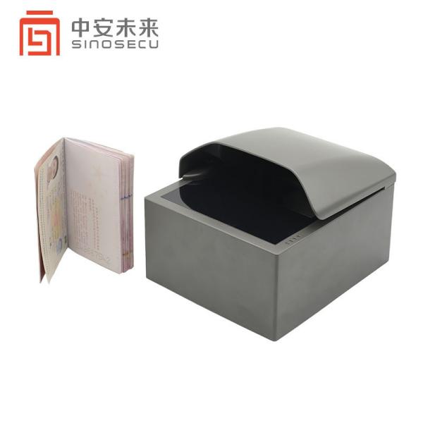 500 DPI OCR RFID Self-Service Passport Reader with Black Grey Design and Speed Scan