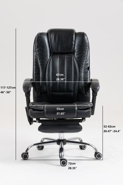 Hotsle  Office Chair Comfortable Computer Desk Chair Adjustable Reclining Swiveling PC & Racing Game Chair