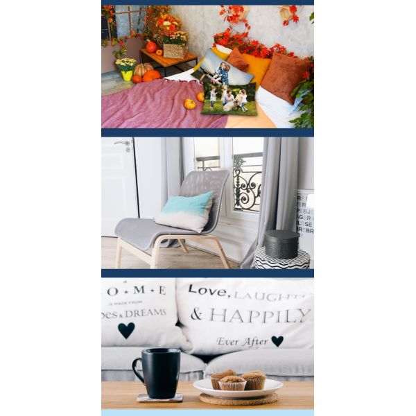 Wholesale Custom Rectangle Pillowcase Blanks Pure White Short Plush with Heat Press Print for Home or Hotel Use