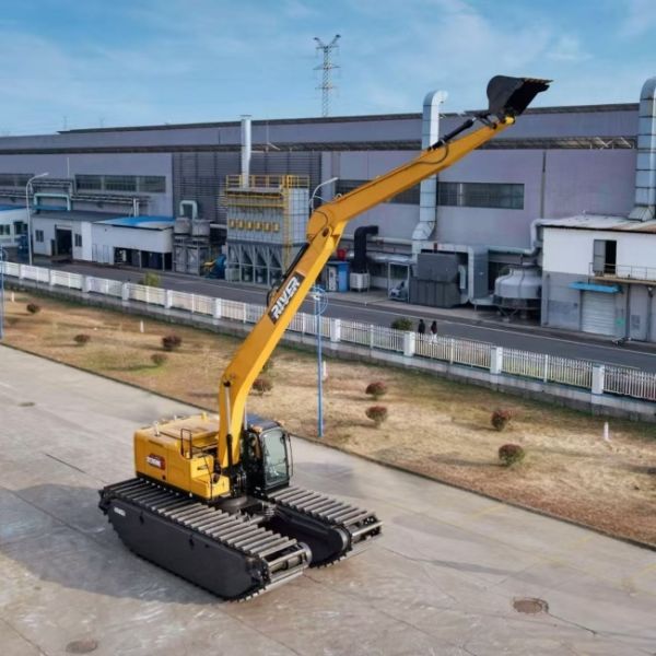 water ExcavatorvAmphibious Excavator 21 tons from china Heavy-Duty Amphibious Excavator Amphibious Digger for Swamp & River Works Versatile Amphibious Excavator Equipment