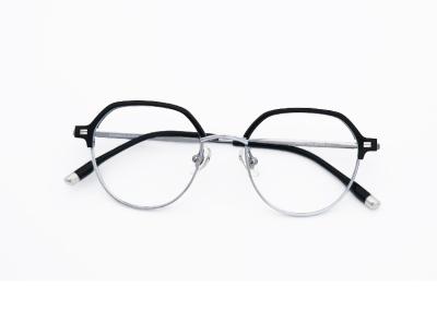 Ultra Light Eyeglass Pure Titanium And Acetate Eyeglass Frame