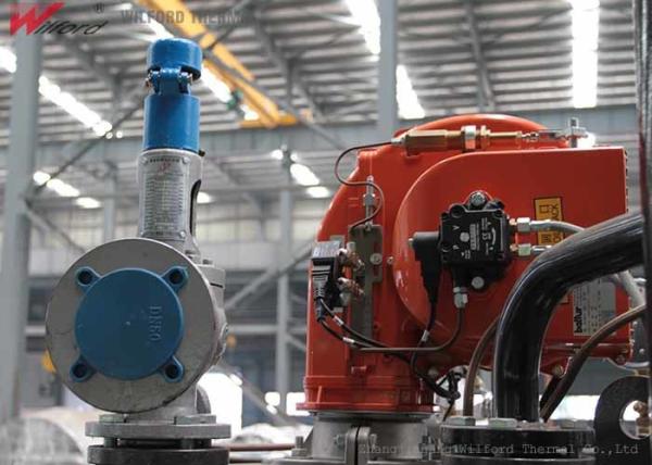 ASME 1.0Mpa 2T/H Water Tube Oil Fired Steam Boiler For Steam Cleaning