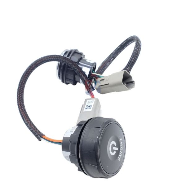 JUYULONG One-Button Start Switch Used for Sany Excavator 55 75 215 245 365 485-10 Construction Machinery Parts
