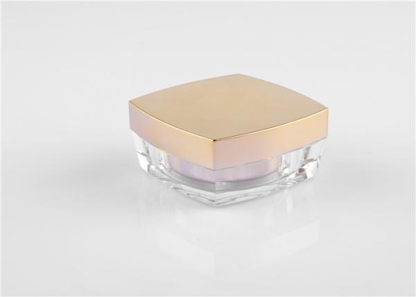 Garrafas mal ventiladas redondas da bomba do tampão de parafuso, frascos 15ml cosméticos plásticos de creme