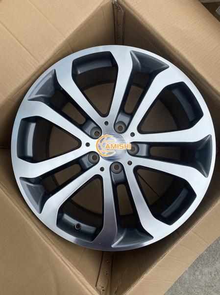 Himalaya Grey 19 Inch Aluminum Rims , ET53 Forged Aluminum Wheels