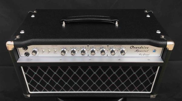 Grand Dumble Boutique Hand-wired Overdrive Special ODS50 Amp Head 50W in Black Custom Faceplate is Available