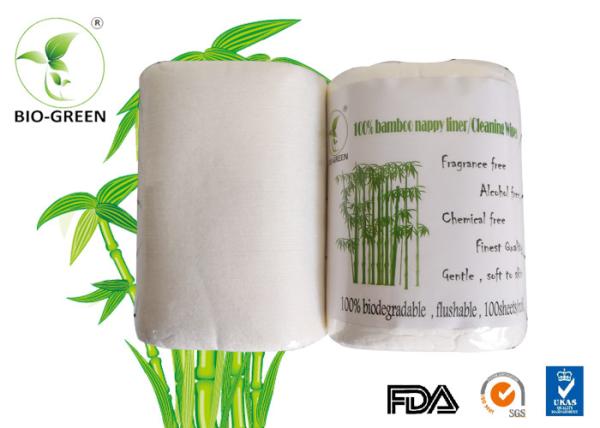 Girls Fleece Bamboo Diaper Liners 100% Biodegradable Flushable Material Founded