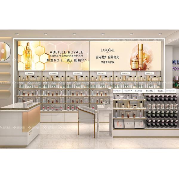 Skincare Jewelry Store Display Cabinets Rack Custom Retail Fixtures Interior Design
