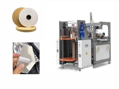 Wide Application White Paper Tape For Automatic Corner Pasting Machine / Pasting Box Corner
