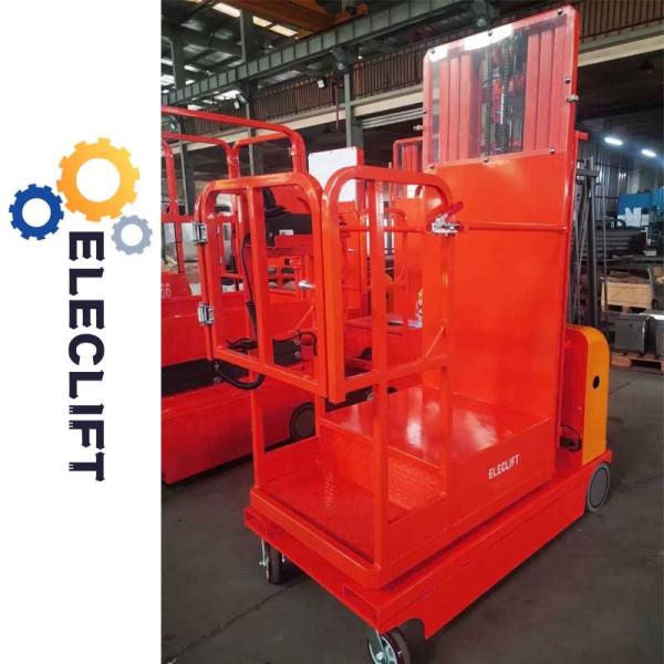 50Hz/60Hz Warehouse Order Picker Machine Load Capacity 300kg